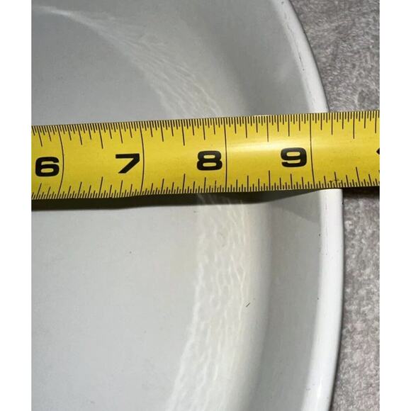 Vtg Le Creuset Cast Iron Enamel #32 Flame Oval Casserole Baking Dish France - Picture 4 of 10